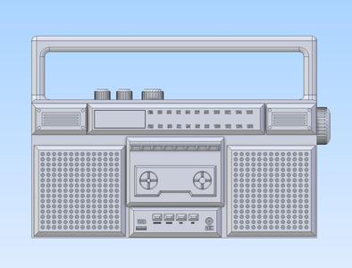 Boombox for fans of the oldschool