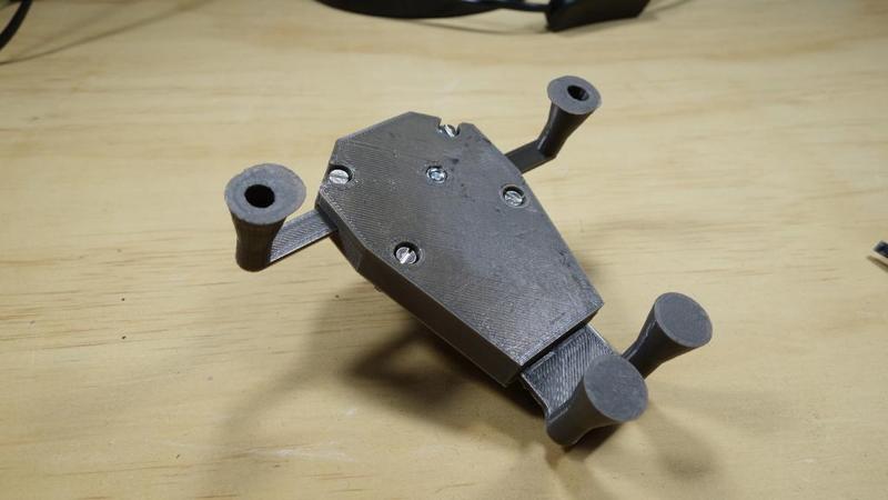 Gravity Powered Mechanical Car Phone Mount