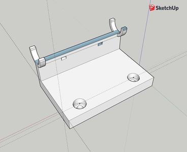 Borescope Holder for Prusa i3 MK3s Left z-axis Motor