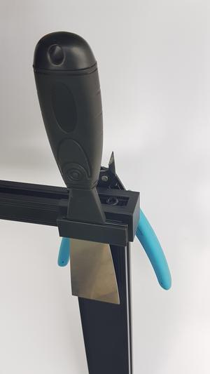 Ender 3 v2 (neo) tool holder (side cutter + spatula)