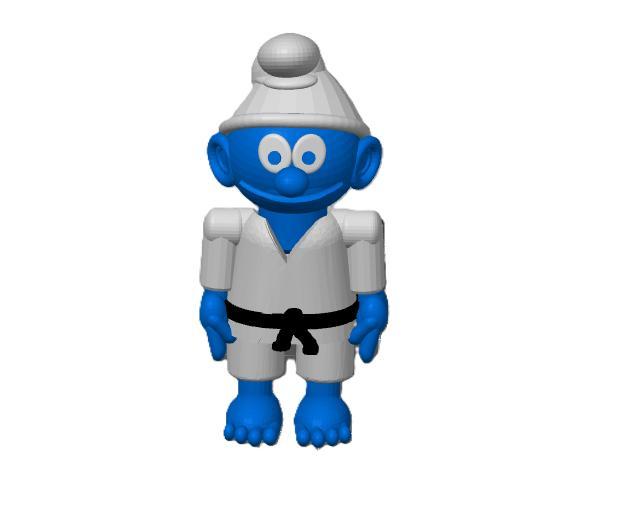 Karate Schlumpf tachi