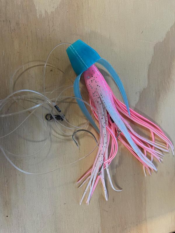 The Salty Flyer a Flying Fish copy cat trolling lure head