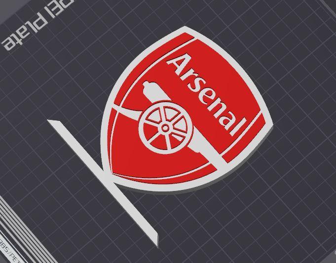 Arsenal London Logo Table Stand 