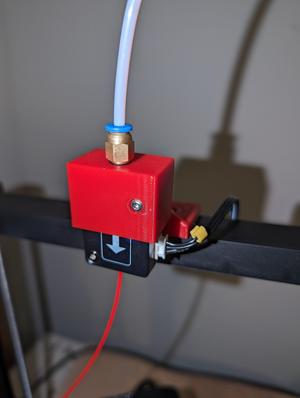 Ender 3 V3 KE Spool and Filament Sensor Mod