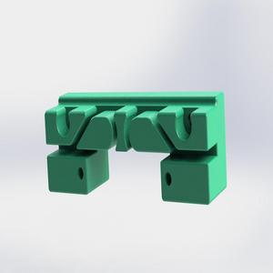 Anet A8 X Axis Belt Holder For Morganlowe's Carriages