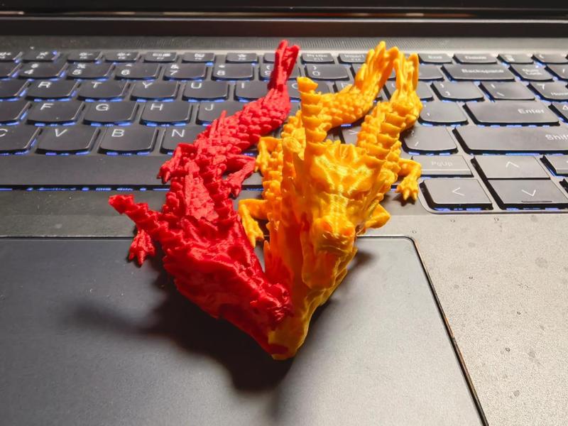 Mini Chinese Dragon - Open-Mouth Version - Year of the Snake