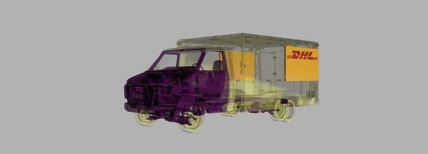 DHL Upgrade for Twin wheel Upgrade of 3D SETS Model 14 (Max Team)