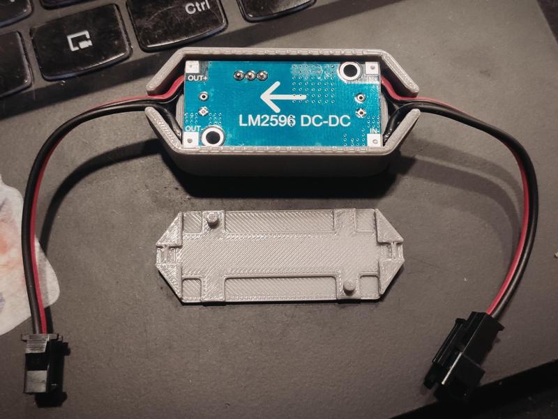 Enclosure for LM2596 Adjustable Buck Module DC-DC
