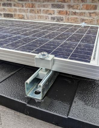 Unistrut Solar Panel Clamp