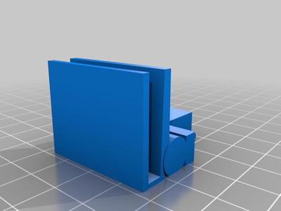 Turntable hinge for dust cover (Numark TT100)