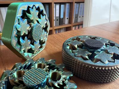 Finger "Axis-inserts" for different Fidget Spinners/Bearings // f3d file - *parametric*
