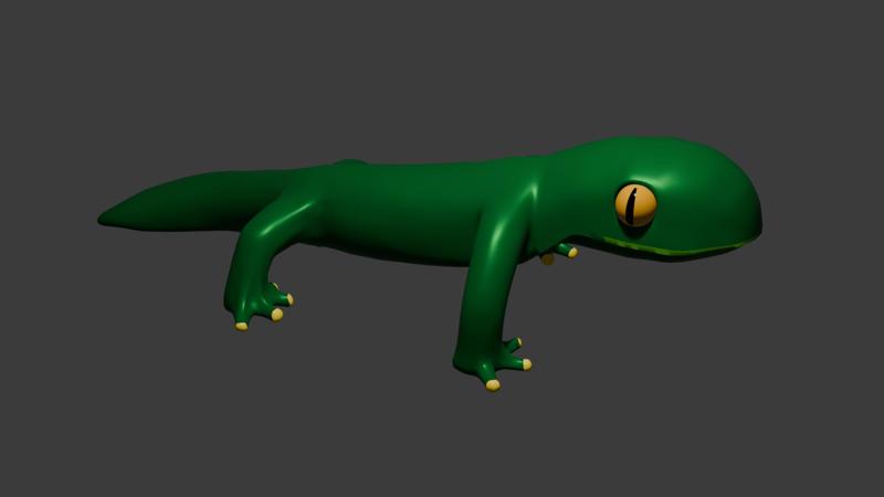 Newt (low-poly)