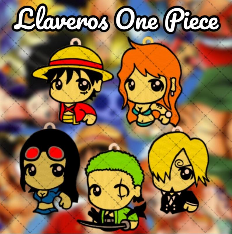 One Piece - Keychain Pack x5
