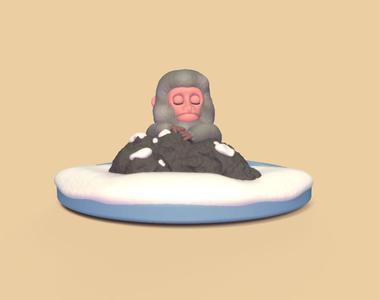 Snow Monkey Hot Spring
