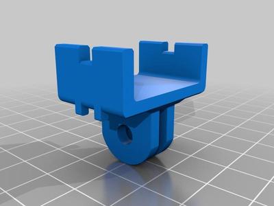 Gopro base for DPV