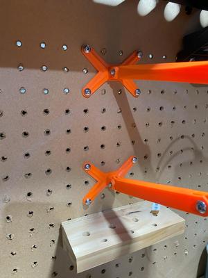 Modular Mounting System, Pegboard anchor (25mm)