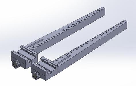 Messschieber für Zollstöcke