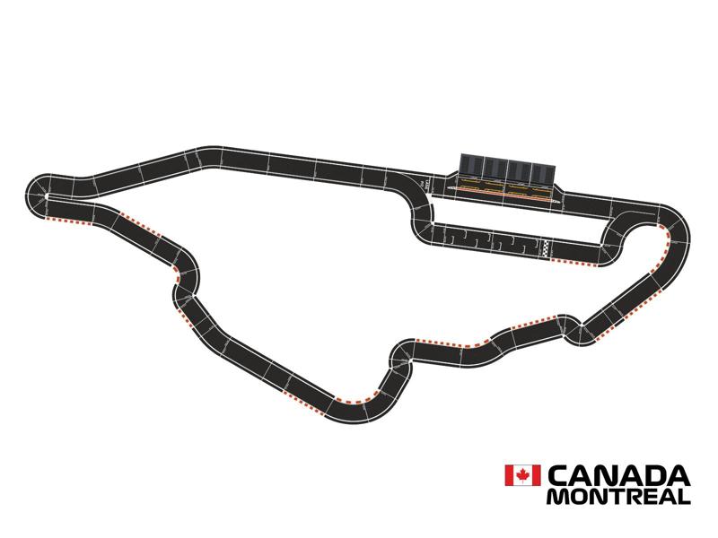 Racing Circuits - building kit - Canada Montreal Grand Prix