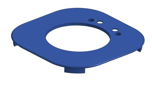 TT SpaceMouse V2 - Thinner Lid with mounting for 4 MX Switch adapter