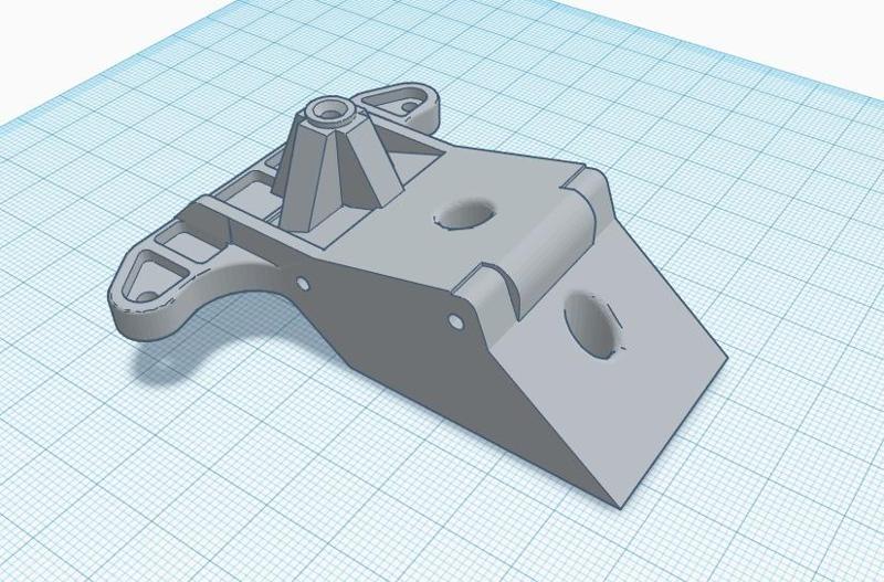 Tamiya Falcon Top Bulkhead with added supports