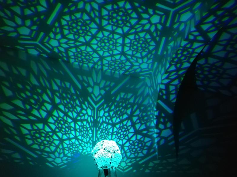 Pentagonal Rose Shadow Lamp v1.0