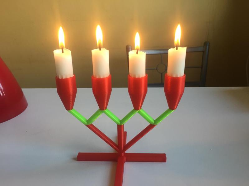Candelabra for 4 candles