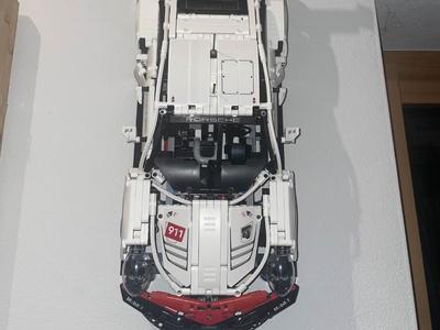 Lego Porsche 911 RSR Wall Mount