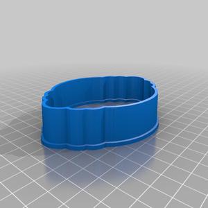 plaque cookie cutter
