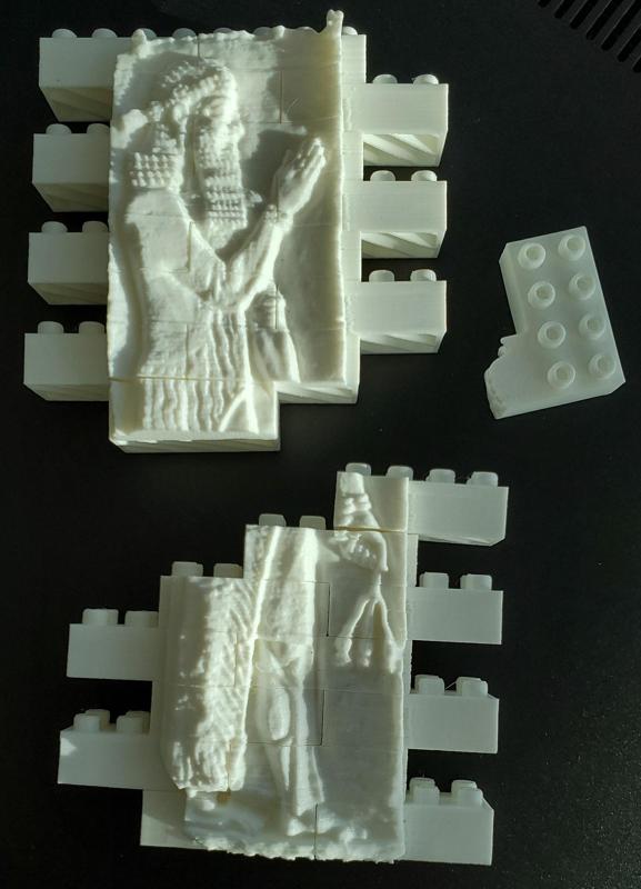 Montini Reign of Sargon II Wall Set (Lego Compatible)