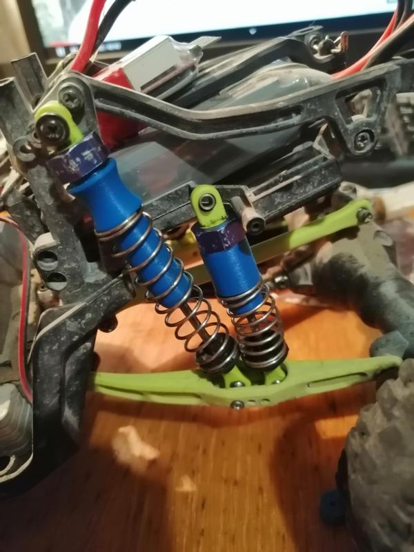 Rc WLtoys 12428 1/12  shock absorbers , steering column