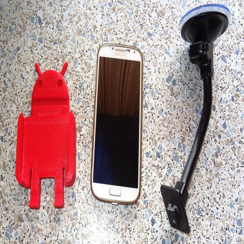 Universale Phone holder car, adaptable in mobile phone size