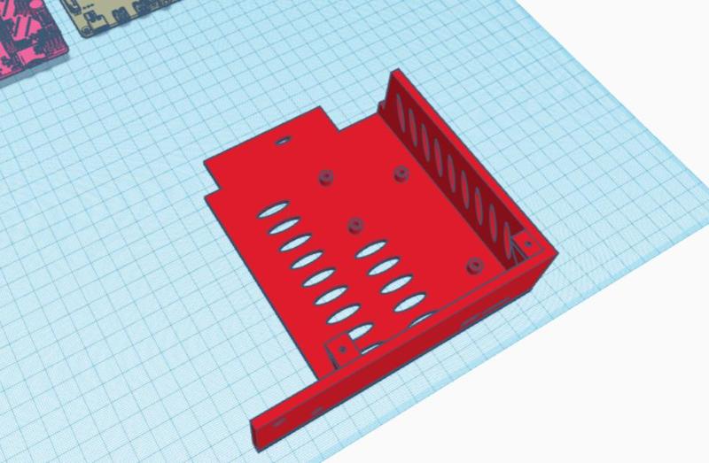 Stock Creality Ender 3 V1 electronics enclousure.