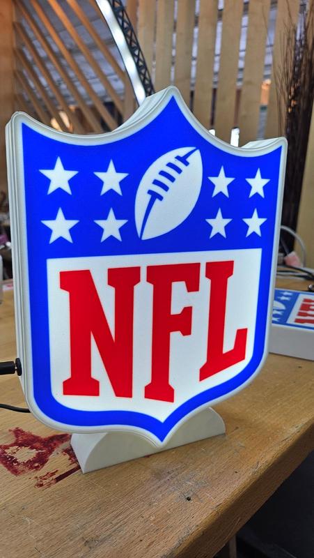 NFL LED Lamp - lightbox