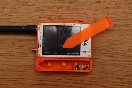 Case for NanoVNA (white gecko)