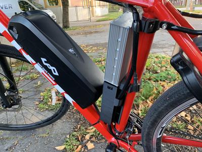 DIY E-bike Wire Box Frame Mount