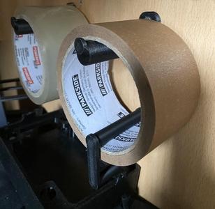 Packbandrollenhalter