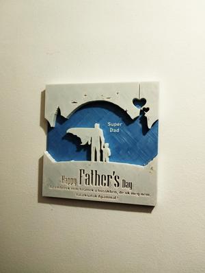 Father's Day Hero Wall Picture