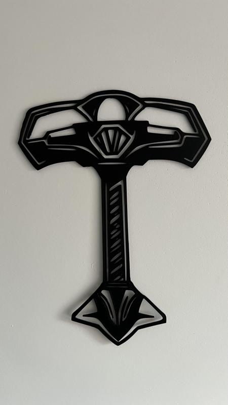 Thor's Hammer Wall Art #1