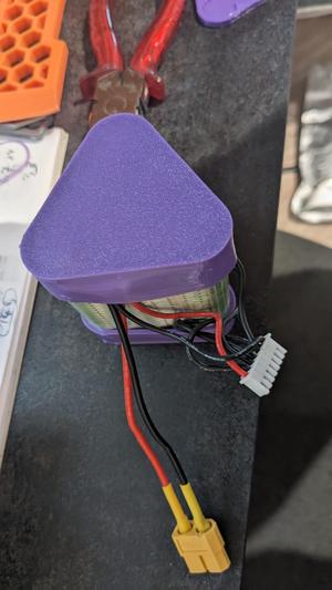 simple 6s 18650 LiIon pack bumper