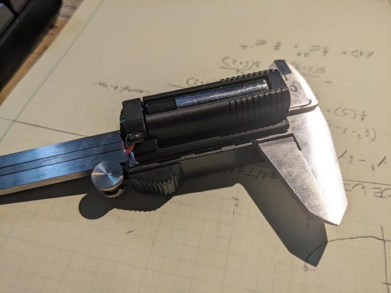 AAA Battery Calipers Mod with Snap Lock Feature