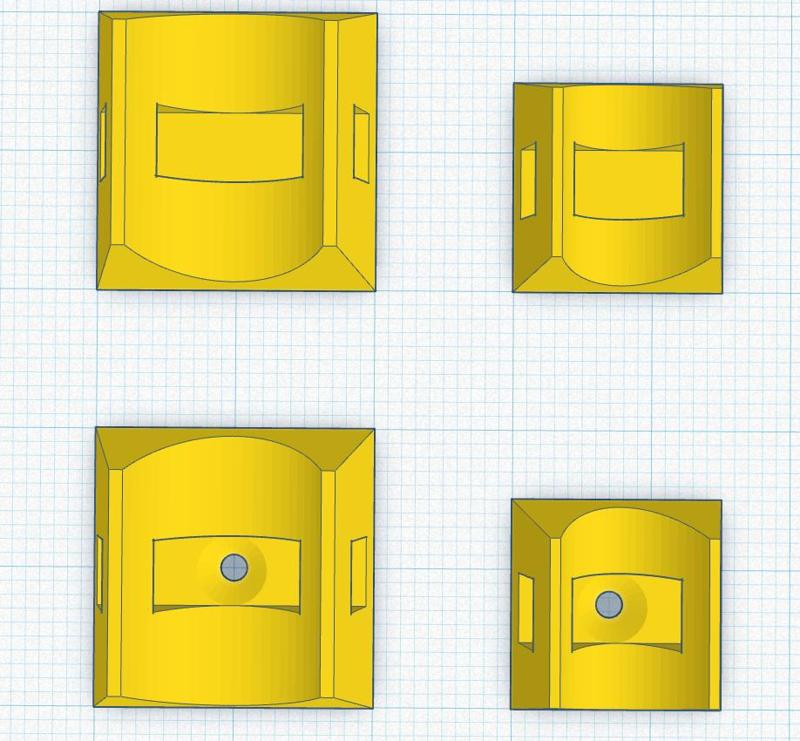 Wire Wall Clip Screw or Doubletape