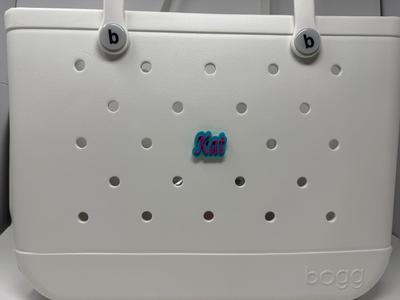 Bogg Bag Name Charm (Kat)