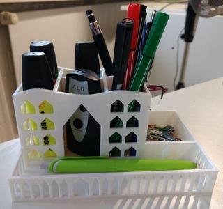 Fernbedienungshalter, Stiftehalter, Remote control holder