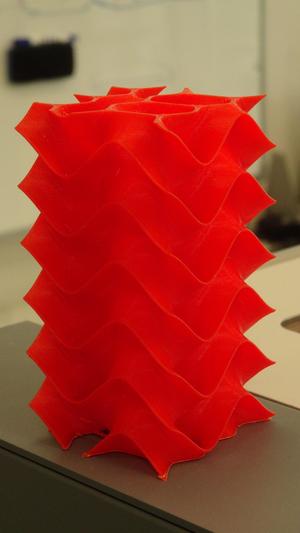 3-channel rigid regular spatial structure