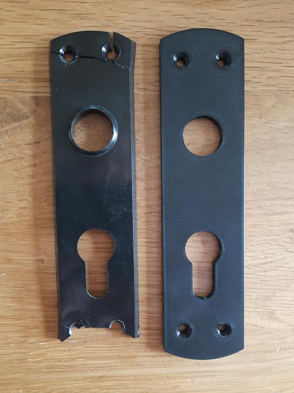 Door handle plate / Verkleidung für Türgriff Türklinke