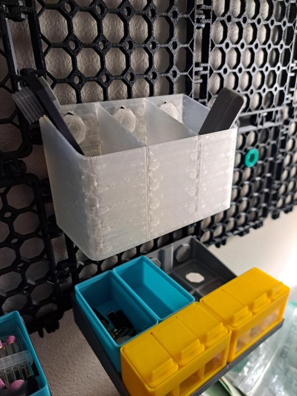 150mm Slanted 3 bin for multiboard.