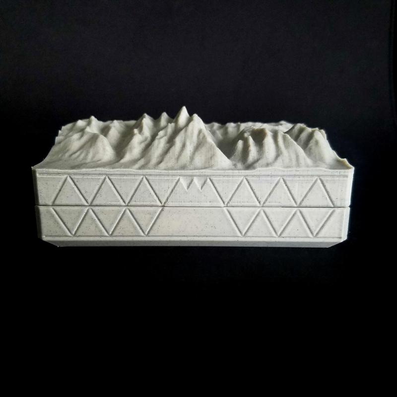 Tetons Terrain Magnetic Box