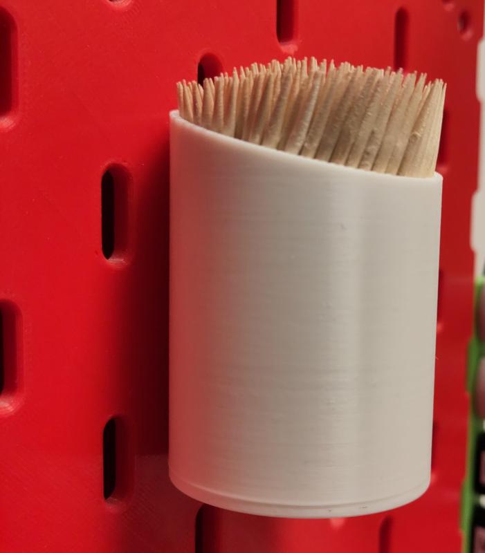 Toothpick Holder - Skadis Pegboard