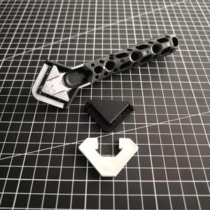 Micro holder for Wolfcraft joint smoother