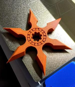 Fidget toy, bearing knife